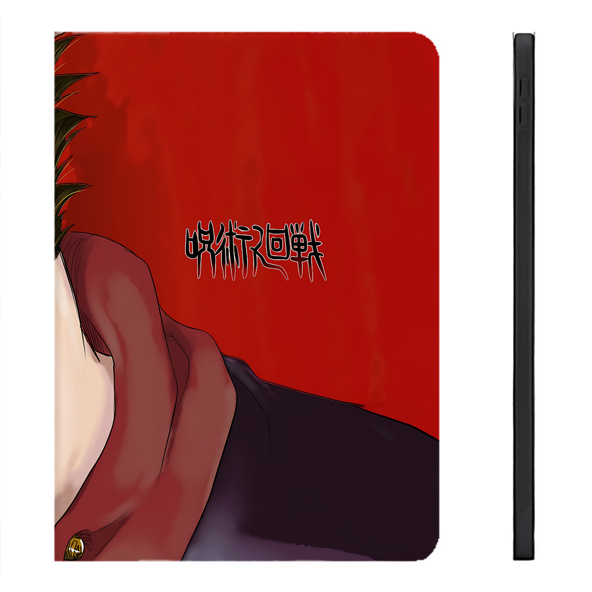 （画像用） 呪術廻戦 Jujutsu Kaisen IPadケース ペンホルダー付き ブックスタイルデザイン
